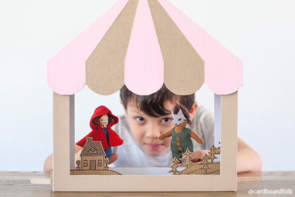 DIY | Make your own Holdie Folk Puppet Theatre