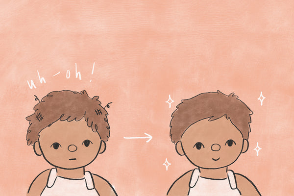 How To | Remove knots and un-matt the hair of your well-loved Dinkum Doll