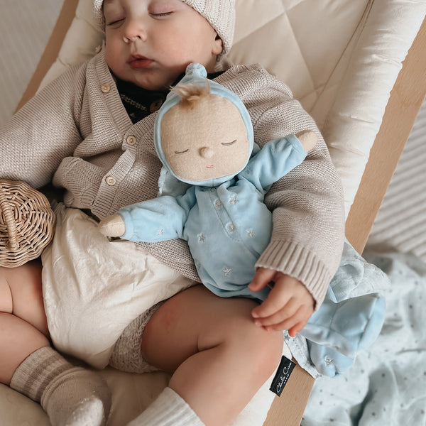 Lullaby Dozy Dinkums - Leo - Baby Blue