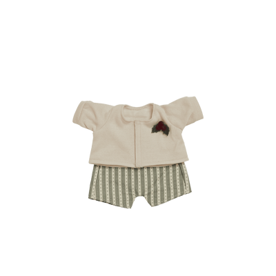 Dinkum Dolls Cardigan & Romper Set - Holiday