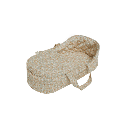 Dinkum Dolls Quilted Carry Cot - Garden Floral