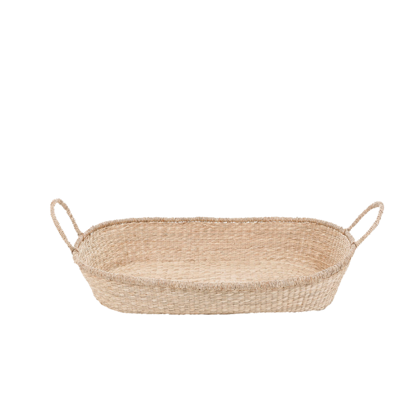 Nyla Seagrass Changing Basket