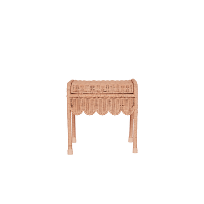 Petal Storie Stool - Seashell Pink