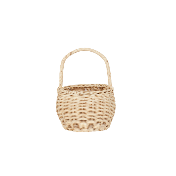 Rattan Big Berry Basket - Straw