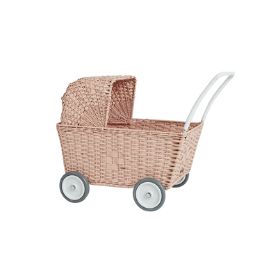 Rattan Strolley - Rose