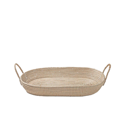 Reva Seagrass Changing Basket - Natural