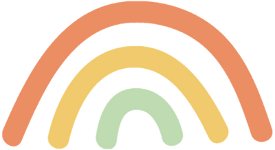 Petal Dozys and Carriers rainbow logo