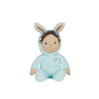 Dinky Dinkums Fluffle Family - Basil Bunny / Misty Blue