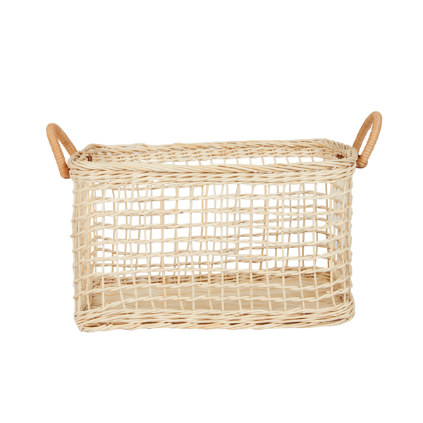 Rattan Cabouche Basket - Straw