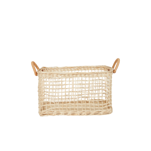 Rattan Cabouche Basket - Straw