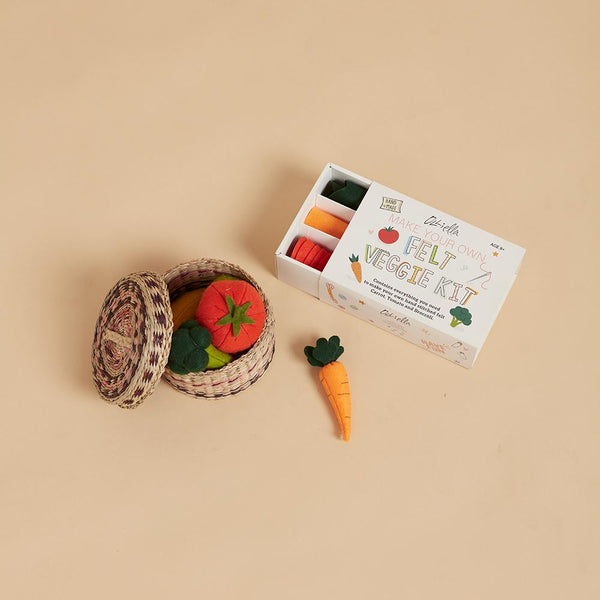 Make Your Own Felt Kit - Vegetables