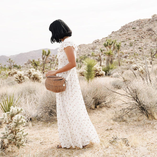 Mamachari Rattan Bag - Natural