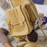 Olli Ella doll play yellow change mats and bag. Use with our dinkum dolls for imaginative doll play.