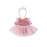 Dinkum Unicorn Outfit - Pink