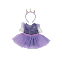 Dinkum Unicorn Outfit - Lilac