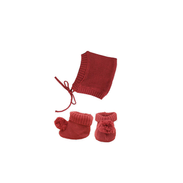 Dinkum Dolls Knit Set - Plum