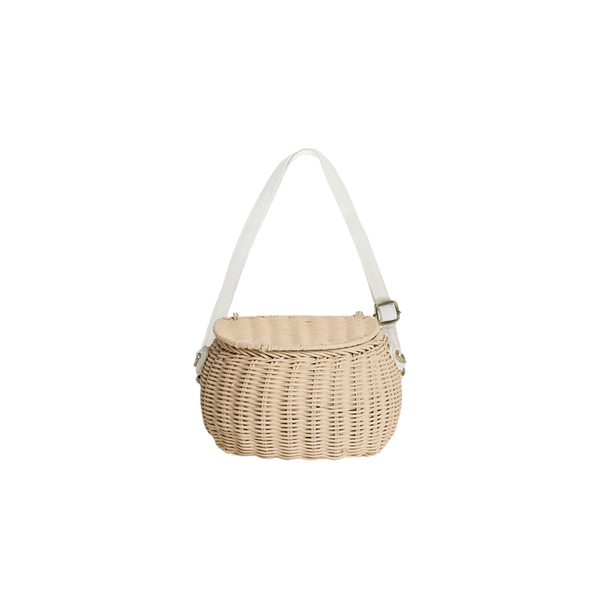Mini Chari Rattan Bag - Straw
