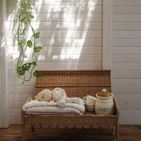 Petal Storie Bench - Natural