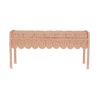 Petal Storie Bench - Seashell Pink