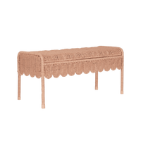 Petal Storie Bench - Seashell Pink