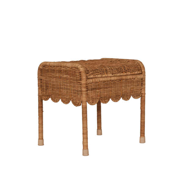 Petal Storie Stool - Natural