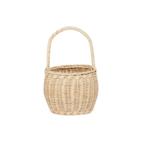 Rattan Big Berry Basket - Straw