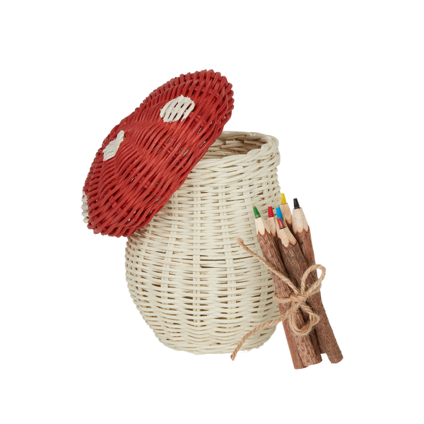 Porcini Basket - Red