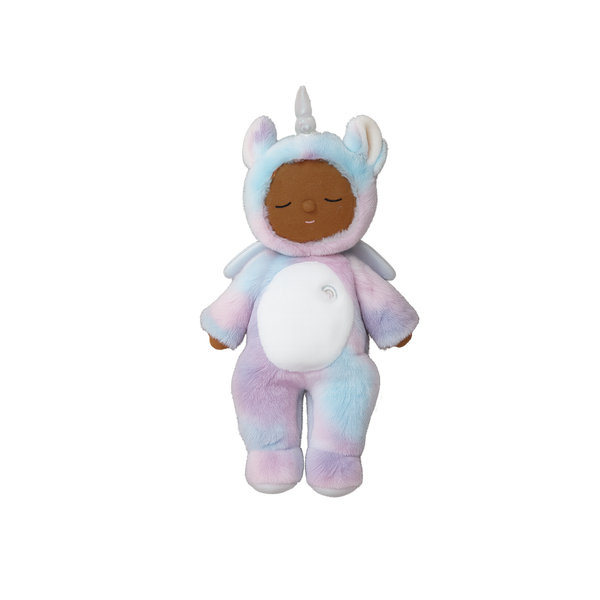 Rainbow unicorn plush doll
