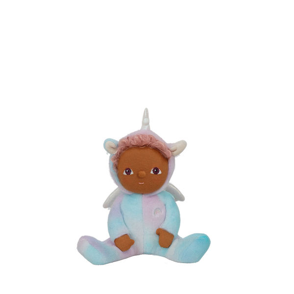 Rainbow unicorn plush doll