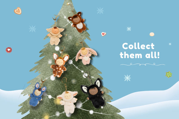 Cozy Bag Charms - Olli Ella UK