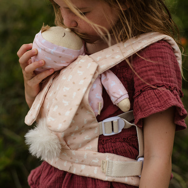 Dinkum Dolls Cottontail Carrier - Lapin