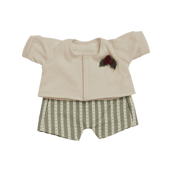 Dinkum Dolls Cardigan & Romper Set - Holiday