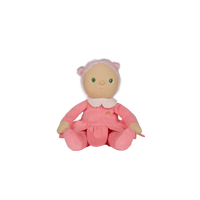 Olli Ella Blossom Buds Dinky Dinkum Lily pink flower doll sitting