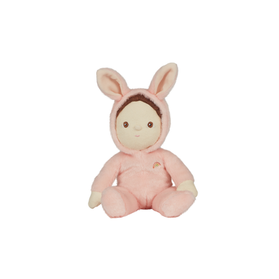 Dinky Dinkums Fluffle Family - Bella Bunny / Rose Pink