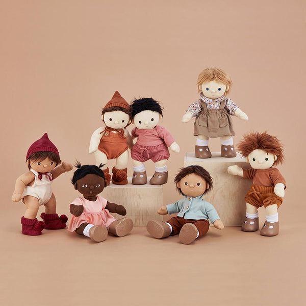 Dinkum Dolls Knit Set - Umber