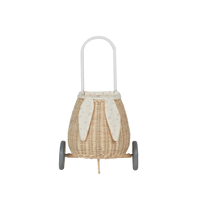 Rattan Bunny Luggy with Lining - Pansy