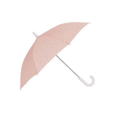 Olli Ella See Ya Umbrella in Pink Daisy Print Umbrella open