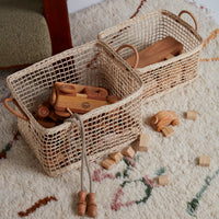 Rattan Cabouche Basket - Straw