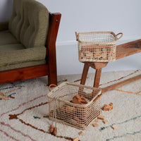 Rattan Cabouche Basket - Straw