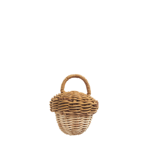 Rattan Acorn Rattle