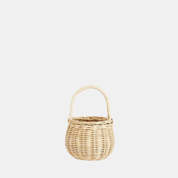 Rattan Berry Basket - Straw