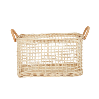 Rattan Cabouche Basket - Straw