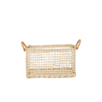 Rattan Cabouche Basket - Straw