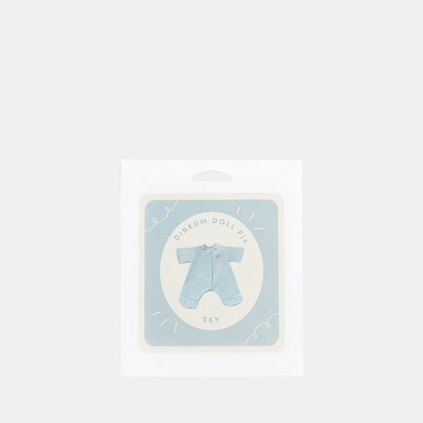 Dinkum Dolls PJs - Sky