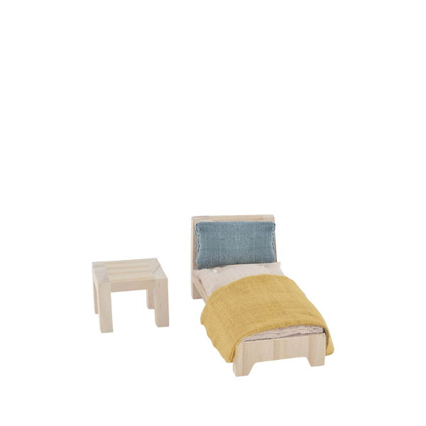 Holdie™ Pinewood Single Bed Set