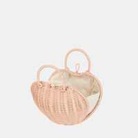 Rattan Luvya Bag - Rose