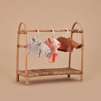 Dinkum Dolls Rattan Clothes Rail