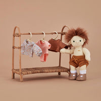 Dinkum Dolls Rattan Clothes Rail