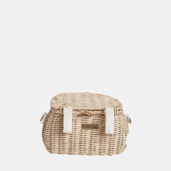 Mini Chari Rattan Bag - Straw