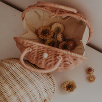 Rattan Luvya Bag - Rose